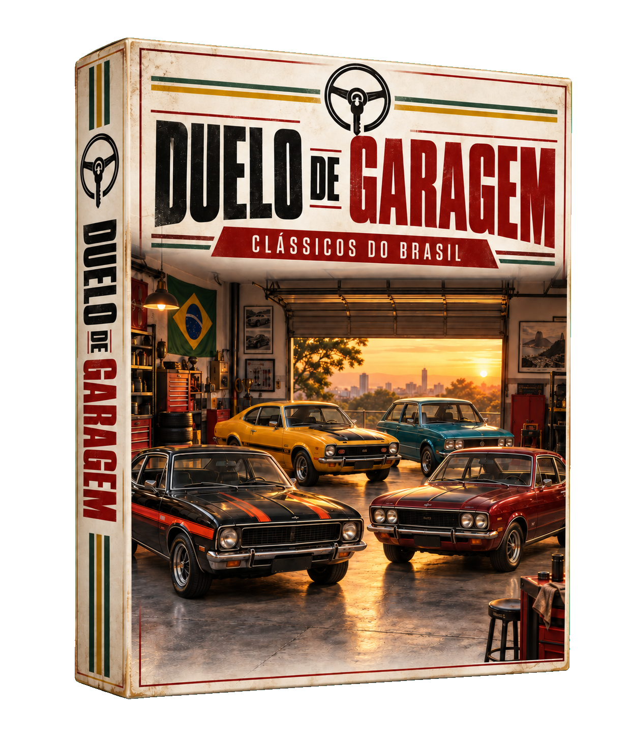 Box 3D do produto principal Duelo de Garagem — Clássicos do Brasil