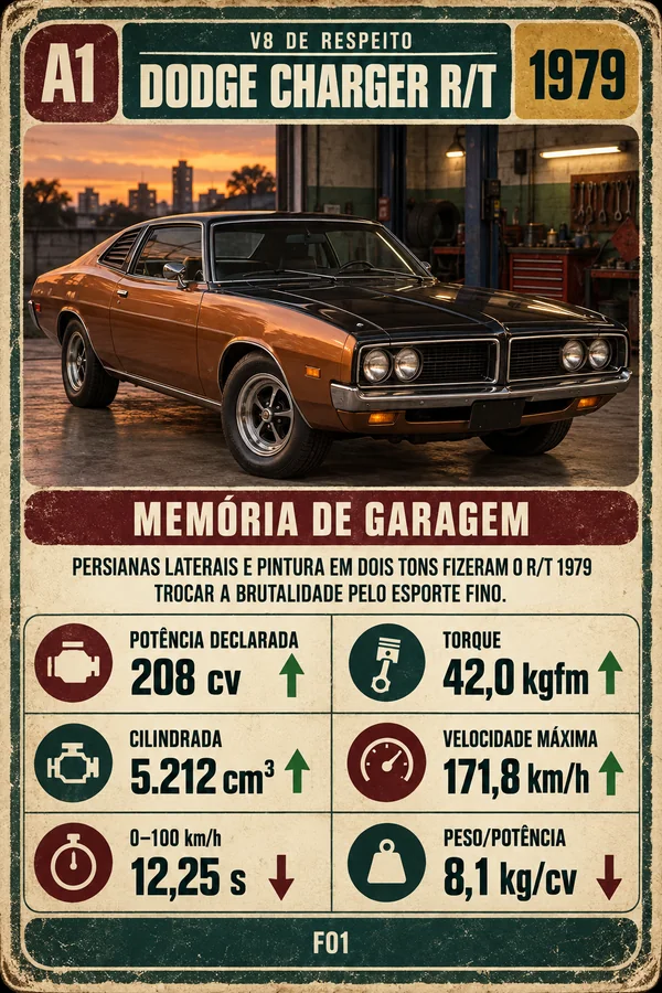 Carta do Duelo de Garagem — clássico em destaque