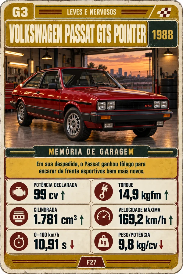 Carta de clássico brasileiro pronta para comparação